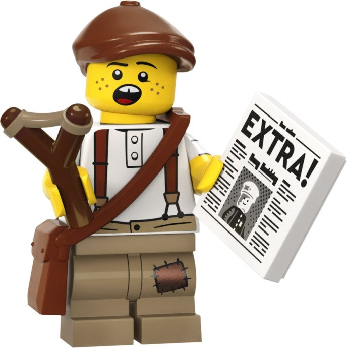 Newspaper Kid — Series 24 CMF (71037-12 / col24-12)
