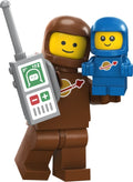 Brown Astronaut and Spacebaby — Series 24 CMF (71037-3 / col24-3)