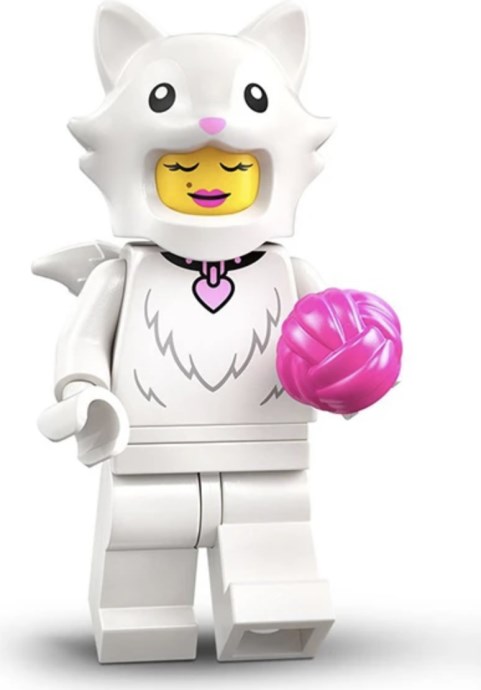 Fluffy Cat Costume — Series 28 CMF (71051-2 / col28-2)