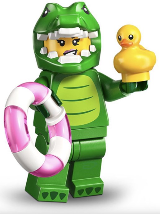 Crocodile Costume — Series 28 CMF (71051-8 / col28-8)