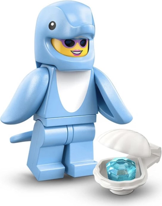 Dolphin Costume — Series 28 CMF (71051-9 / col28-9)
